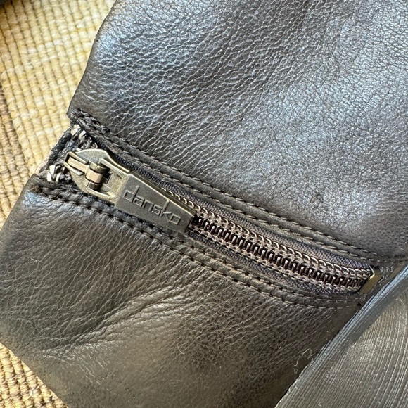 DANSKO Raina Black Leather Booties size 38 - Picture 4 of 11